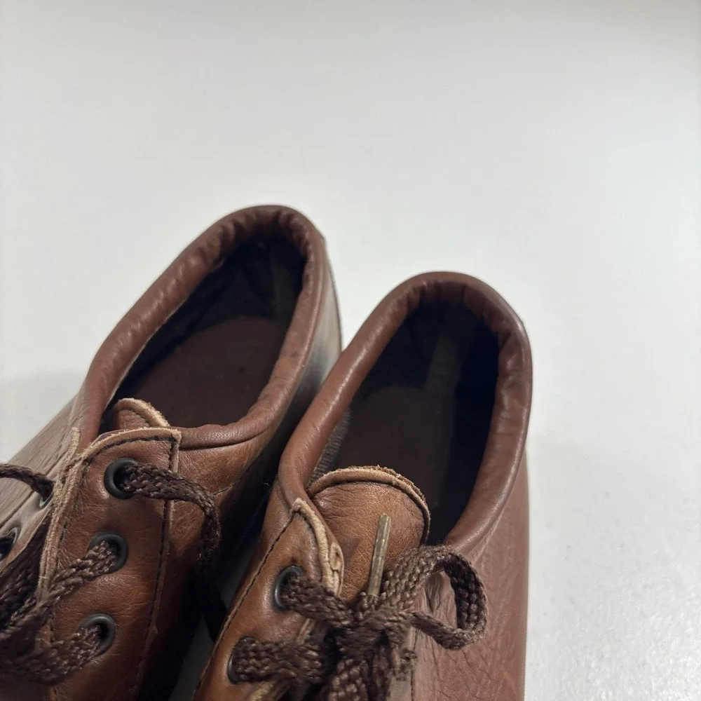 Vintage Red Wing Dunoon Brown Leather Moc Toe Oxford 6602 SD Type 1 Men Sz 9 EEE